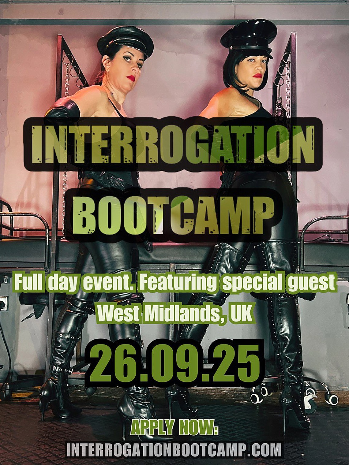 De poster van Interrogation Bootcamp 2025 Interrogation Bootcamp 2025