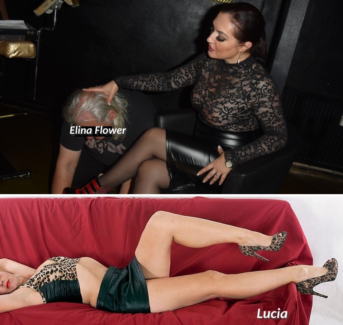 Elina Flower en Lucia Hollandesa Elina Flower gangbang