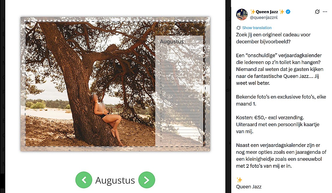 Queen Jazz houdt van december. Queen Jazz december