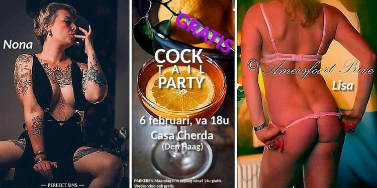 Cocktailparty (gratis!) bij Haagse webpartner Casa Cherda 6 februari
