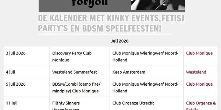 BDSM/Femdom-eventkalender Miss Moriah